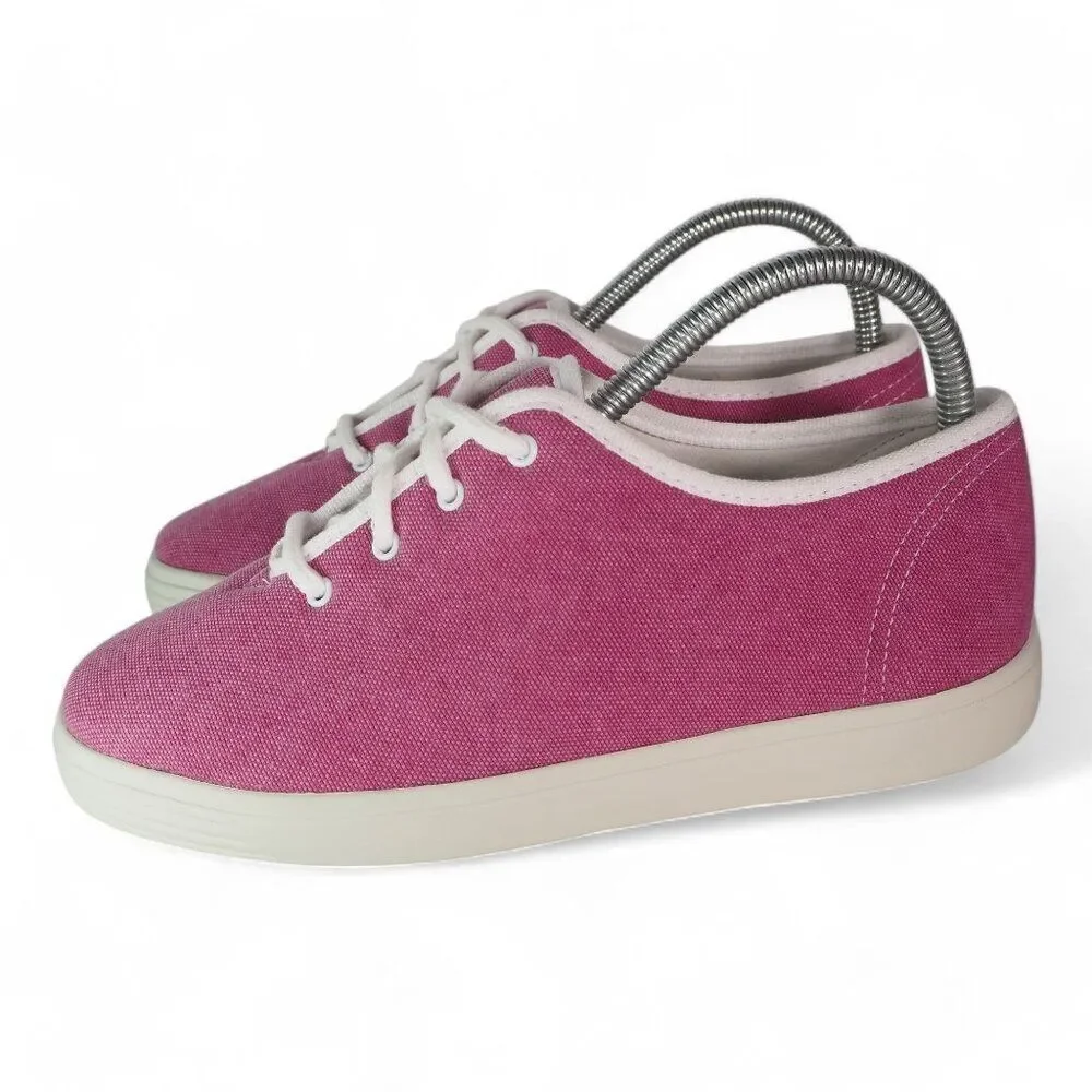 Cosyfeet Kama Extra Wide (Extra Roomy) Lace-up Comfort Shoes‎ Pink Women's 6